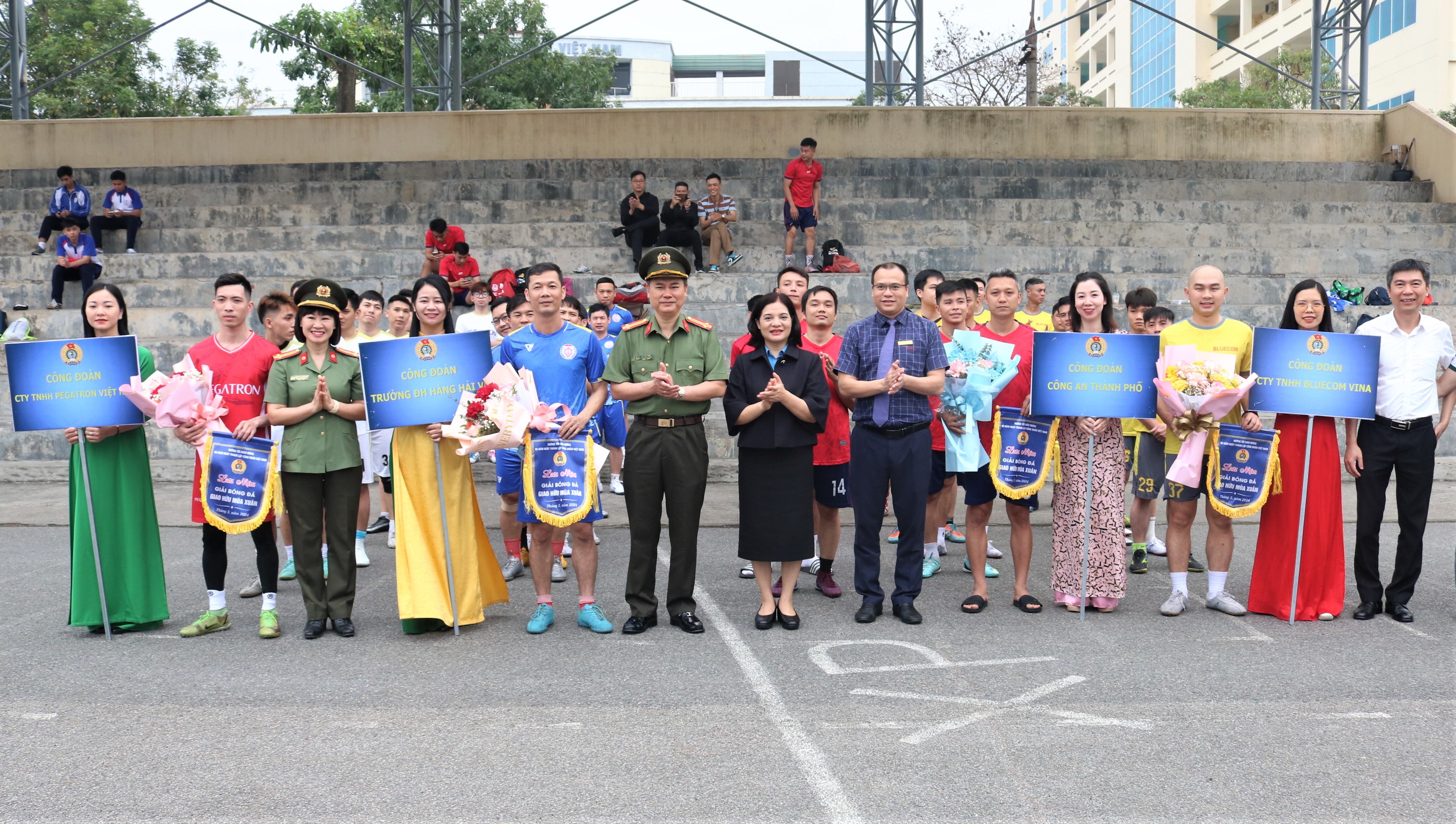 Ban Công đoàn Công an thành phố: Phối hợp tổ chức Giải bóng đá 
